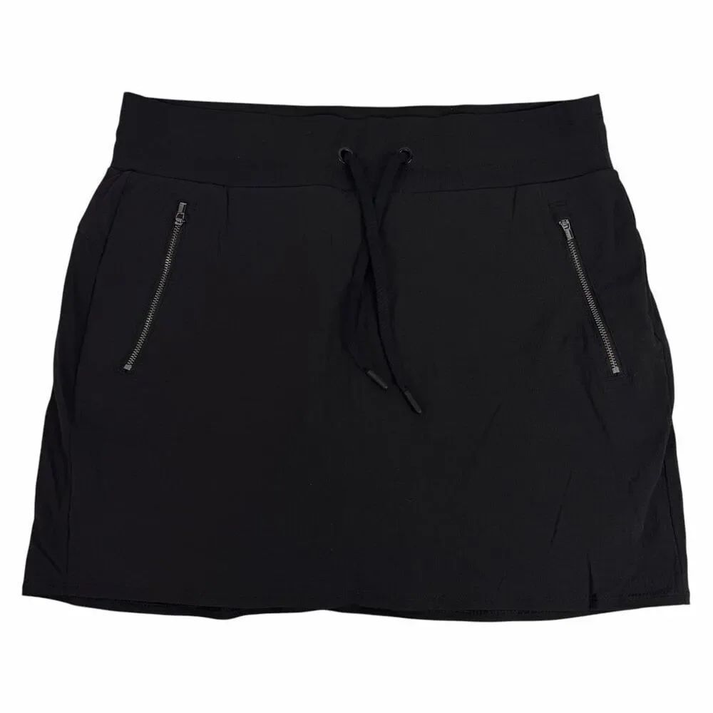 Athleta Trekkie North Skort size 10 Black